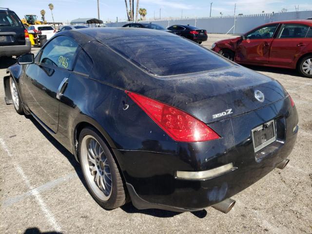 Photo 3 from auction – 2007 NISSAN 350Z COUPE with VIN JN1BZ34D47M504635