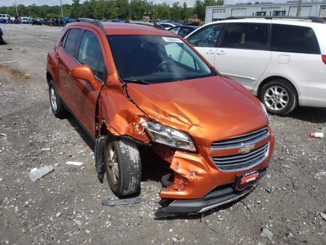 CHEVROLET TRAX 1LT 2016 with VIN KL7CJLSB5GB529224 - Photo from auction