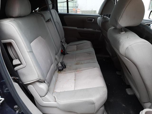 Photo 6 from auction – 2010 HONDA PILOT EX with VIN 5FNYF4H41AB034483