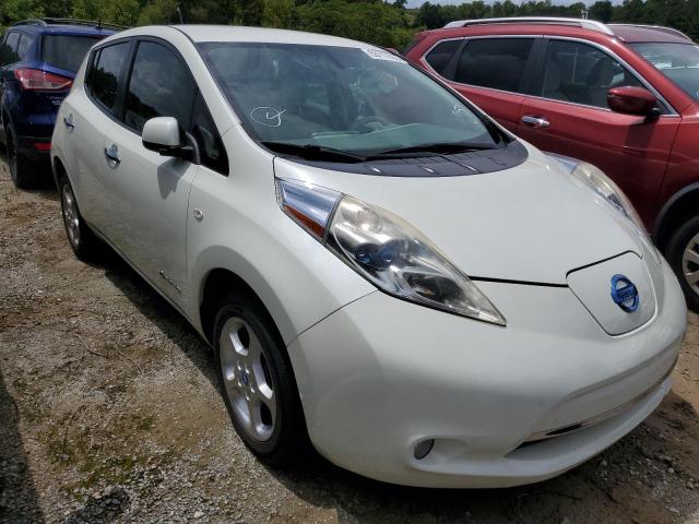 NISSAN LEAF SV 2011 with VIN JN1AZ0CP2BT009595 - Photo from auction