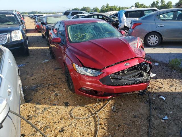 FORD FUSION SE 2017 with VIN 3FA6P0HD7HR137810 - Photo from auction