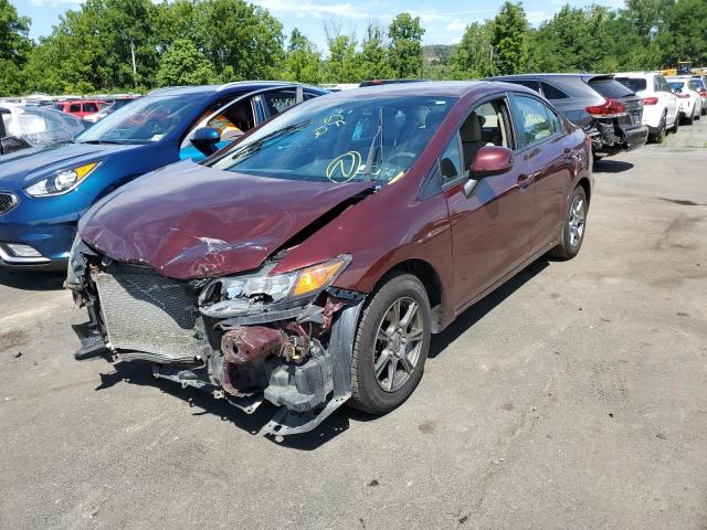 Photo 2 from auction – 2012 HONDA CIVIC with VIN 19XFB2F57CE321466