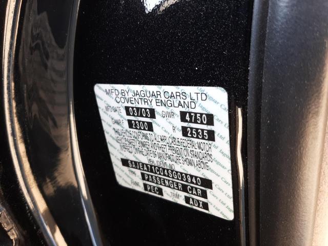 Photo 10 from auction – 2004 JAGUAR XJ8 with VIN SAJEA71C04SG03940