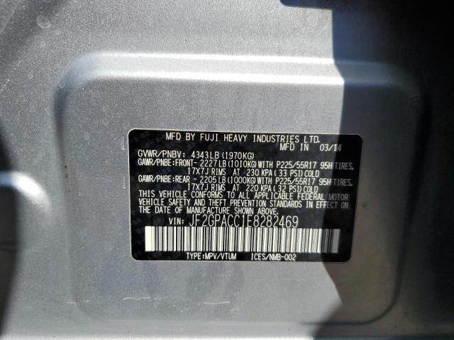 Photo 10 from auction – 2014 SUBARU XV CROSSTR with VIN JF2GPACC1E8282469