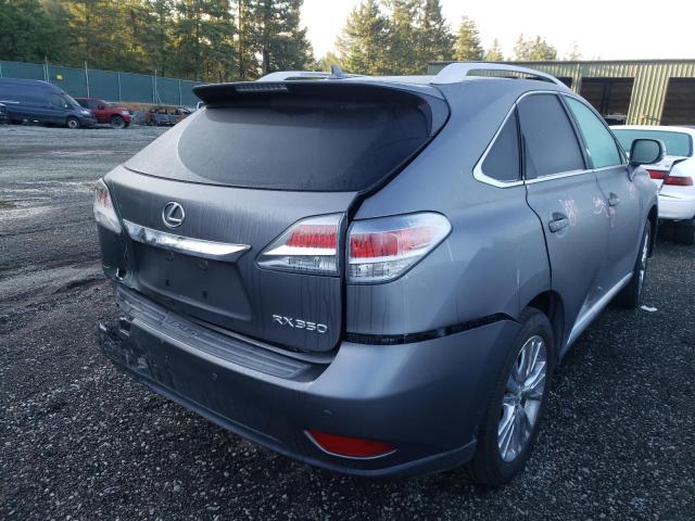 Photo 4 from auction – 2013 LEXUS RX 350 BAS with VIN 2T2BK1BA8DC154977