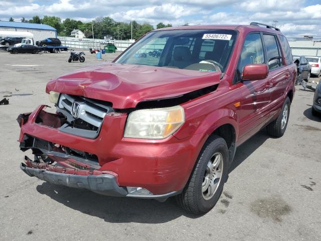 Photo 2 from auction – 2006 HONDA PILOT EX with VIN 5FNYF18576B020697