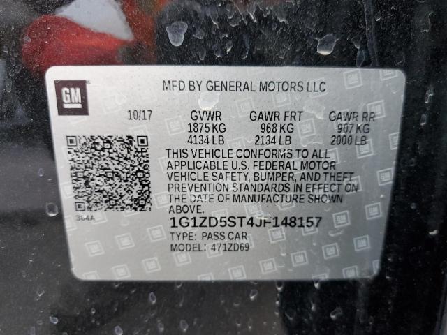 Photo 10 from auction – 2018 CHEVROLET MALIBU LT with VIN 1G1ZD5ST4JF148157