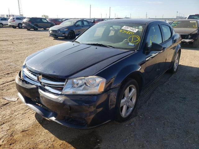Photo 2 from auction – 2013 DODGE AVENGER SE with VIN 1C3CDZAB8DN636880