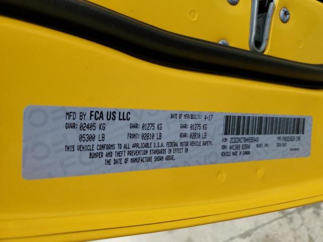 Photo 10 from auction – 2017 DODGE CHARGER R/ with VIN 2C3CDXCT9HH595443