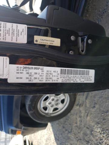 Photo 10 from auction – 2012 JEEP PATRIOT SP with VIN 1C4NJPBA6CD515342