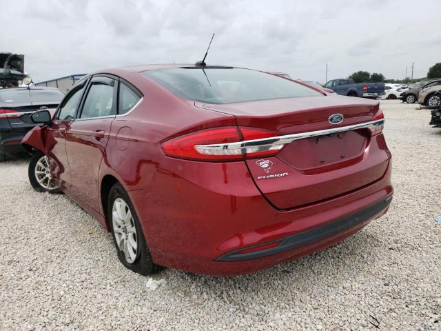 Photo 3 from auction – 2017 FORD FUSION S with VIN 3FA6P0G76HR377426