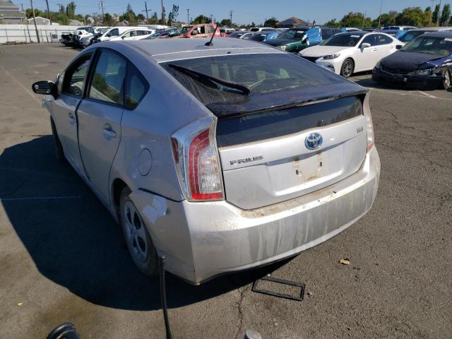 Photo 3 from auction – 2014 TOYOTA PRIUS with VIN JTDKN3DU7E1746293