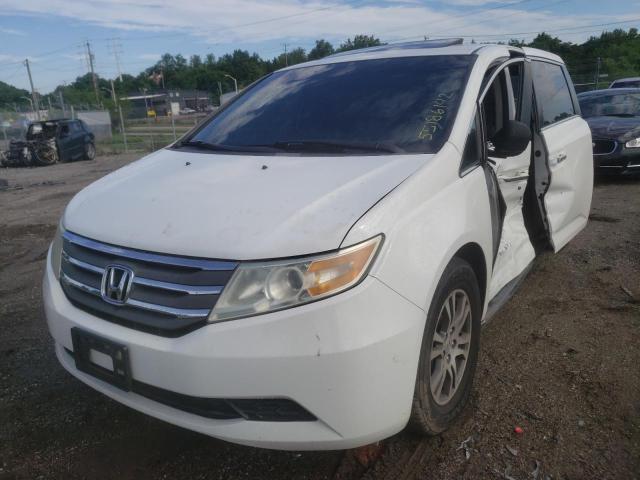 Photo 2 from auction – 2011 HONDA ODYSSEY EX with VIN 5FNRL5H62BB025202