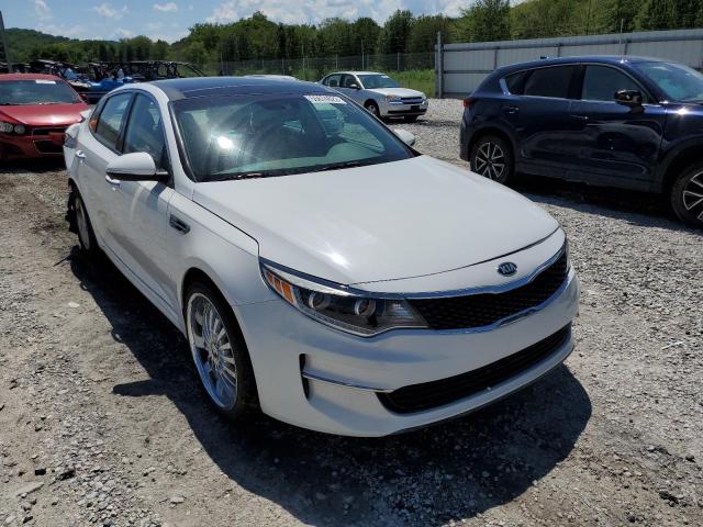 KIA OPTIMA EX 2016 with VIN 5XXGU4L31GG118325 - Photo from auction