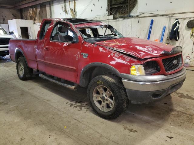 FORD F150 2002 with VIN 2FTRX18W62CA46056 - Photo from auction