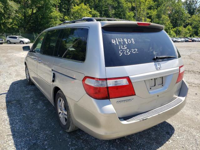 Photo 3 from auction – 2007 HONDA ODYSSEY EX with VIN 5FNRL38717B455954