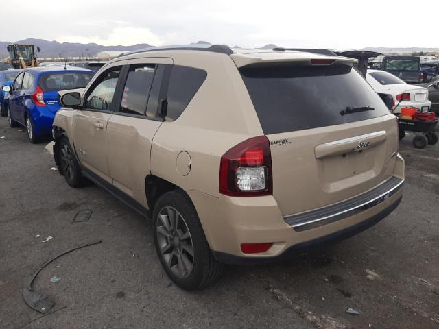 Photo 3 from auction – 2016 JEEP COMPASS LA with VIN 1C4NJCEAXGD752135
