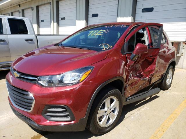Photo 2 from auction – 2022 CHEVROLET TRAX LS with VIN KL7CJNSM8NB516736