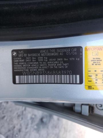 Photo 10 from auction – 2006 BMW M5 with VIN WBSNB93586B583970