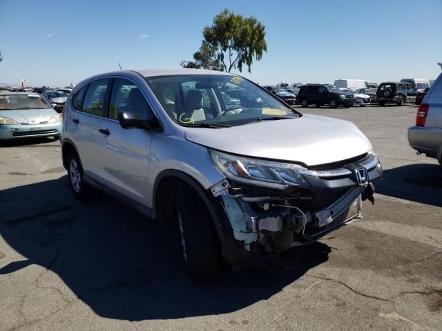 Photo 1 from auction – 2016 HONDA CR-V LX with VIN 2HKRM3H36GH505050
