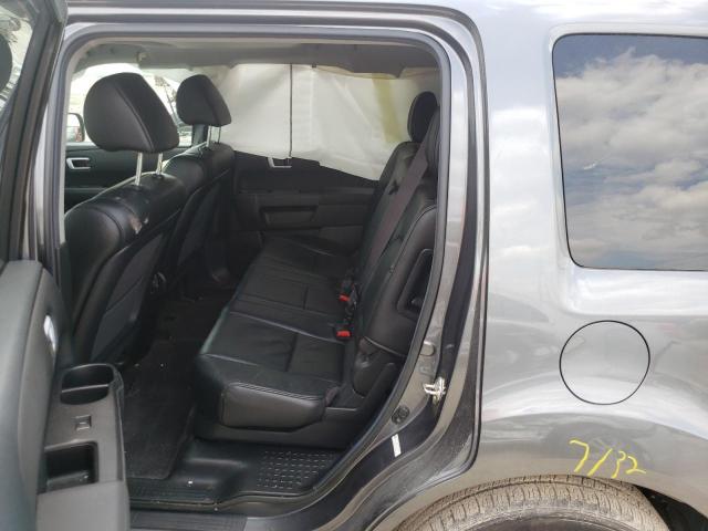 Photo 6 from auction – 2012 HONDA PILOT EXL with VIN 5FNYF4H57CB081965
