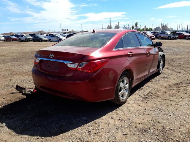 Photo 4 from auction – 2012 HYUNDAI SONATA GLS with VIN 5NPEB4AC4CH334801