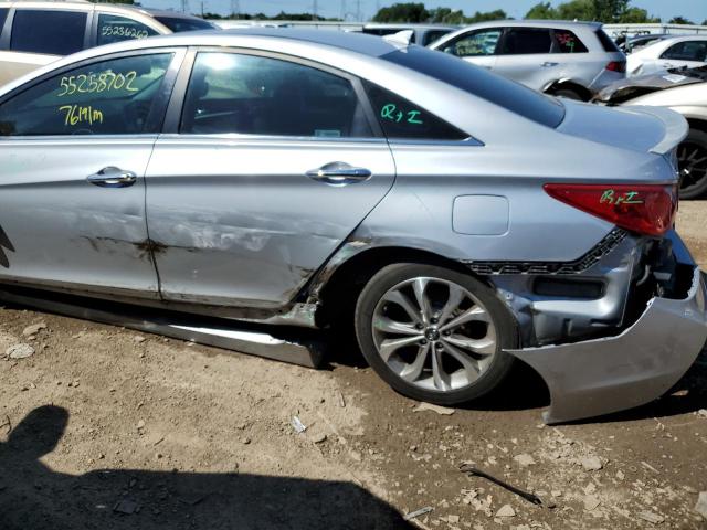 Photo 9 from auction – 2014 HYUNDAI SONATA SE with VIN 5NPEC4AB1EH871939