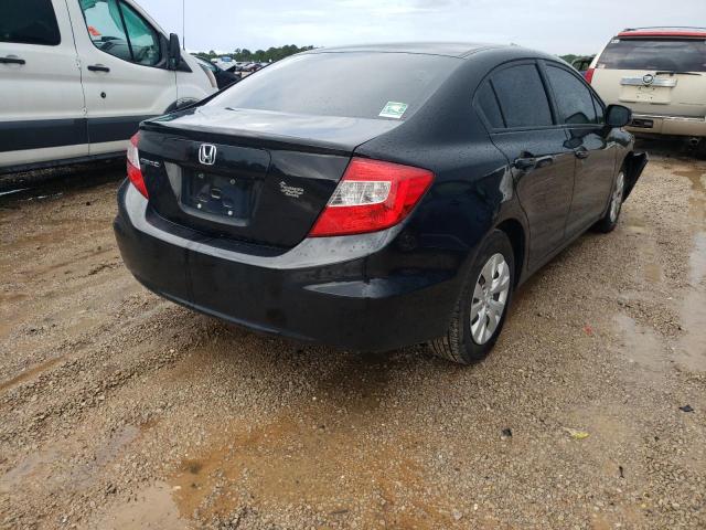 Photo 4 from auction – 2012 HONDA CIVIC LX with VIN 19XFB2E52CE012005