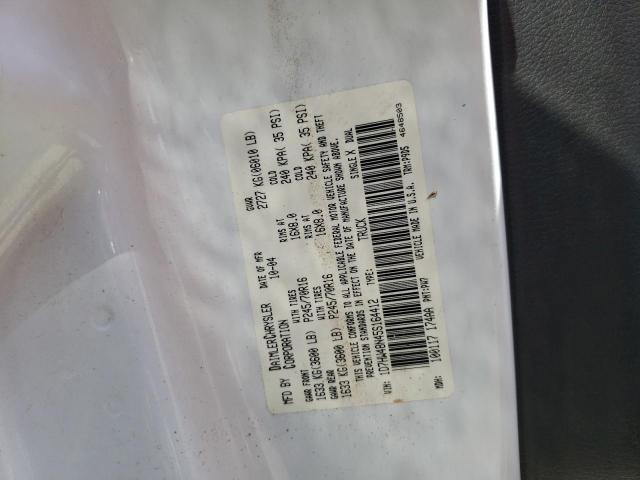 Photo 10 from auction – 2005 DODGE DAKOTA QUA with VIN 1D7HW48N45S164412