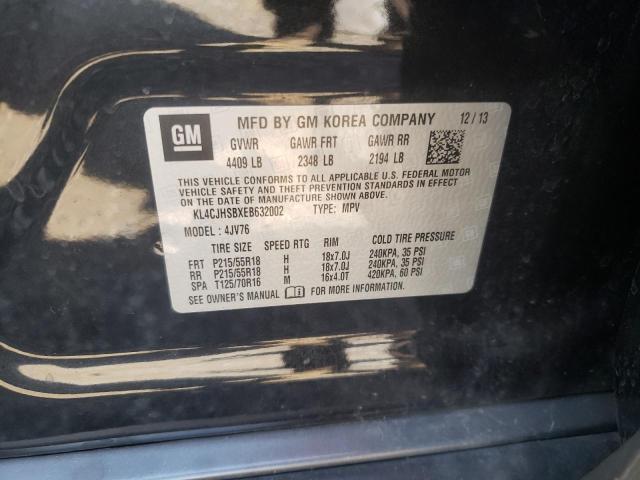 Photo 10 from auction – 2014 BUICK ENCORE with VIN KL4CJHSBXEB632002
