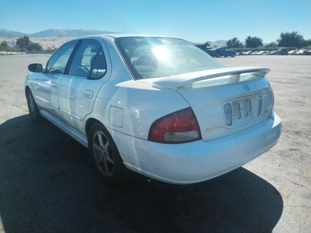 Photo 3 from auction – 2001 NISSAN SENTRA SE with VIN 3N1BB51D91L110747