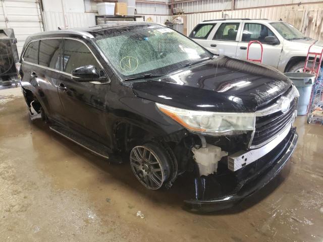 TOYOTA HIGHLANDER 2016 with VIN 5TDDKRFH9GS226168 - Photo from auction
