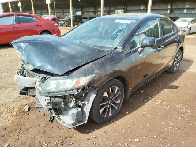 Photo 2 from auction – 2013 HONDA CIVIC EX with VIN 19XFB2F81DE015245