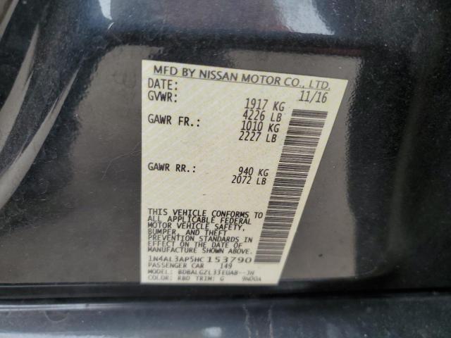 Photo 10 from auction – 2017 NISSAN ALTIMA 2.5 with VIN 1N4AL3AP5HC153790