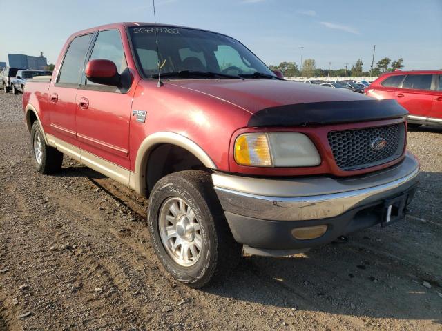 FORD F150 SUPER 2001 with VIN 1FTRW08L71KD70906 - Photo from auction