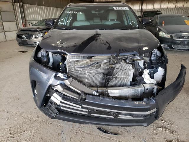 Photo 9 from auction – 2018 TOYOTA HIGHLANDER with VIN 5TDJZRFH0JS900360