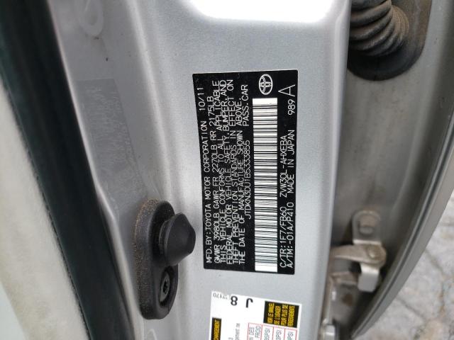 Photo 10 from auction – 2011 TOYOTA PRIUS with VIN JTDKN3DU1B5333855