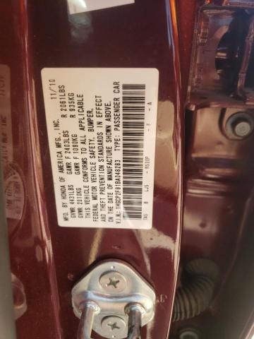 Photo 10 from auction – 2011 HONDA ACCORD EXL with VIN 1HGCP2F81BA048283