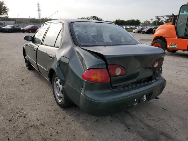 Photo 3 from auction – 2002 TOYOTA COROLLA CE with VIN 1NXBR12E22Z652901