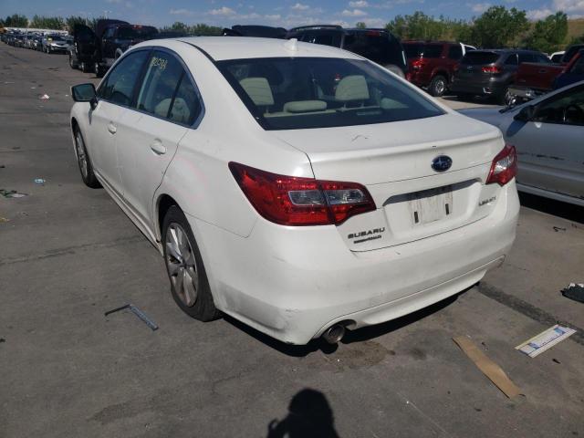 Photo 3 from auction – 2016 SUBARU LEGACY 2.5 with VIN 4S3BNBE63G3044117