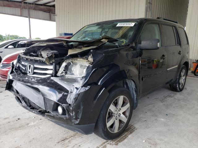 Photo 2 from auction – 2014 HONDA PILOT TOUR with VIN 5FNYF3H93EB009564
