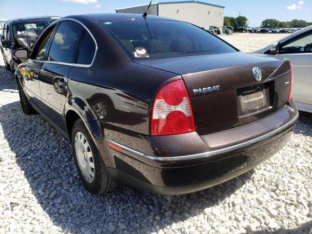 Photo 3 from auction – 2004 VOLKSWAGEN PASSAT GL with VIN WVWMD63B64P250331