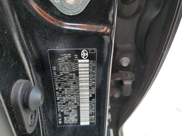 Photo 10 from auction – 2020 TOYOTA COROLLA SE with VIN 5YFS4RCEXLP033333
