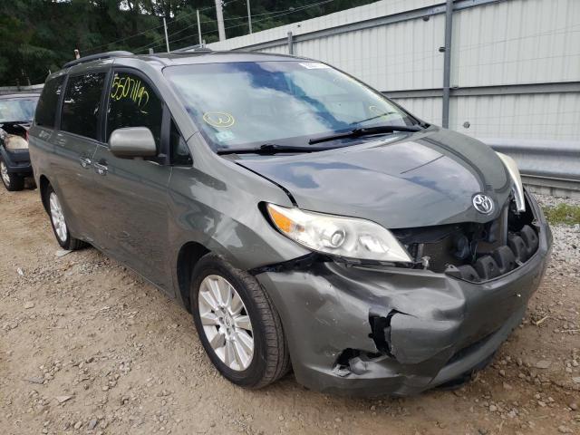 TOYOTA SIENNA XLE 2012 with VIN 5TDDK3DC3CS043623 - Photo from auction