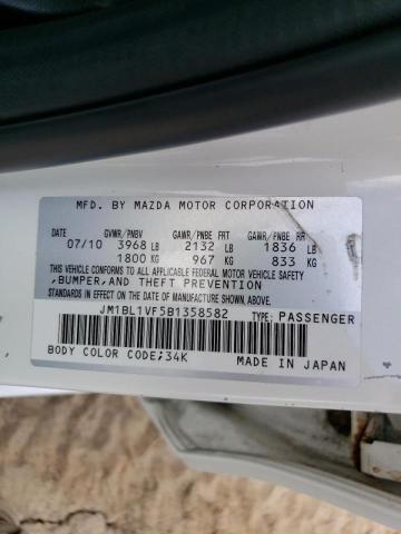 Photo 10 from auction – 2011 MAZDA 3 I with VIN JM1BL1VF5B1358582