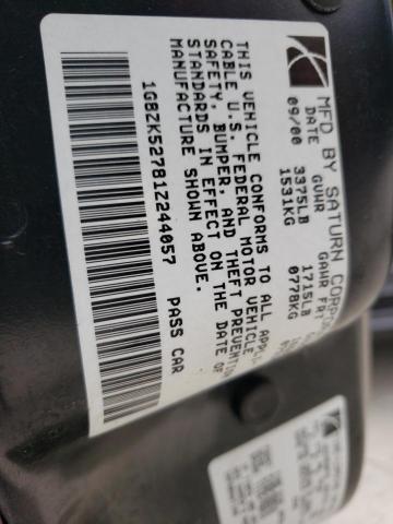 Photo 10 from auction – 2001 SATURN SL2 with VIN 1G8ZK52781Z244057
