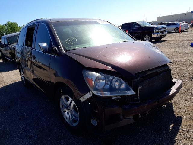 Photo 1 from auction – 2007 HONDA ODYSSEY EX with VIN 5FNRL38777B445509