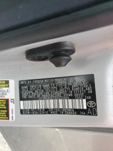 Photo 10 from auction – 2013 TOYOTA COROLLA BA with VIN 2T1BU4EE7DC033064