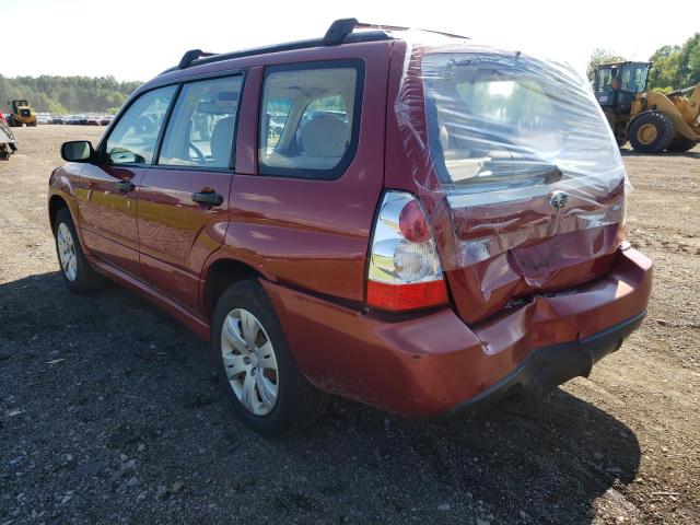 Photo 3 from auction – 2008 SUBARU FORESTER 2 with VIN JF1SG63618H715265