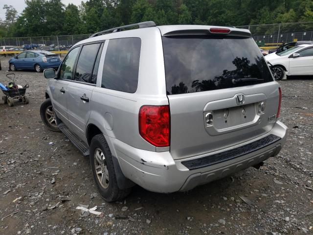 Photo 3 from auction – 2005 HONDA PILOT EXL with VIN 5FNYF18505B054494